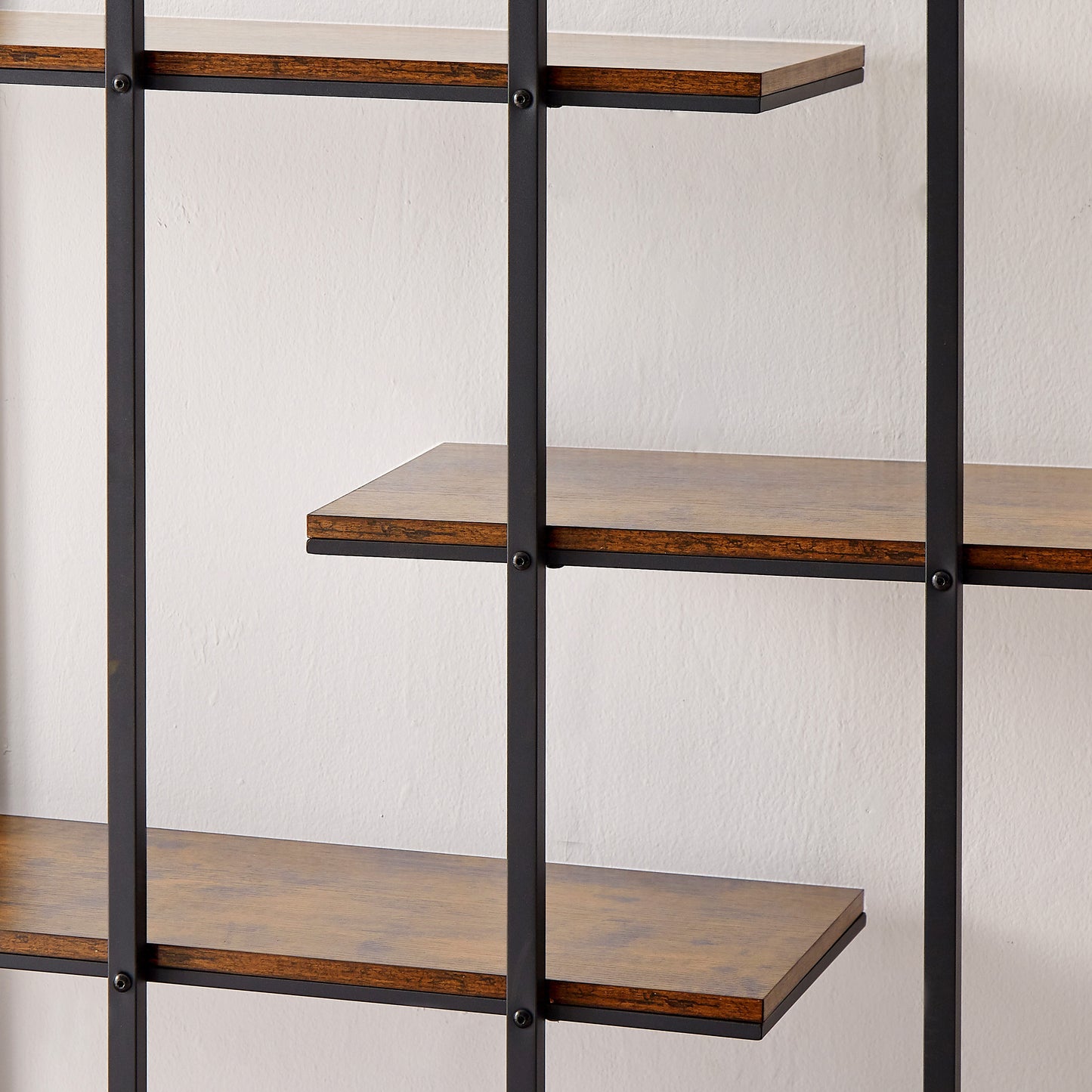 Round 5-Tier Metal Plant Stand and Bookcase