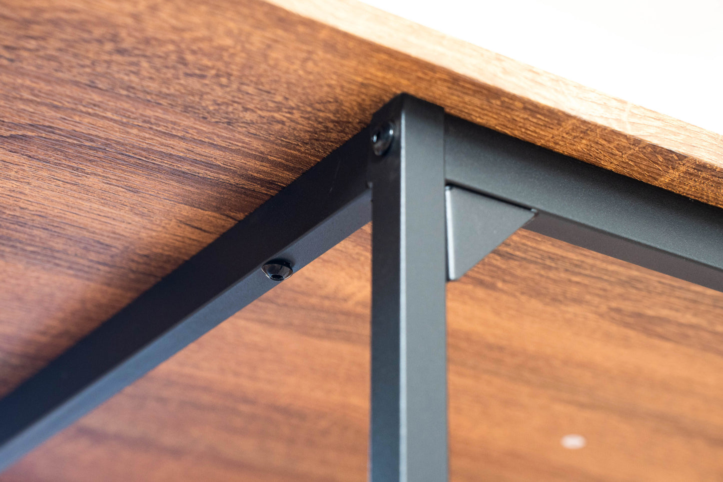 3-Piece Counter-height Table and Stool Set with Shelves