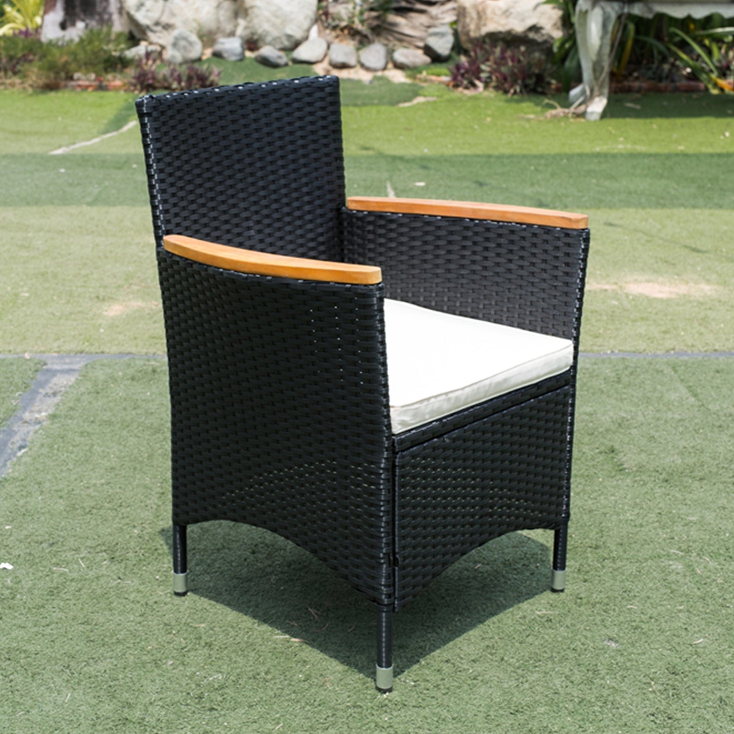7 piece Outdoor Patio Wicker Dining Set