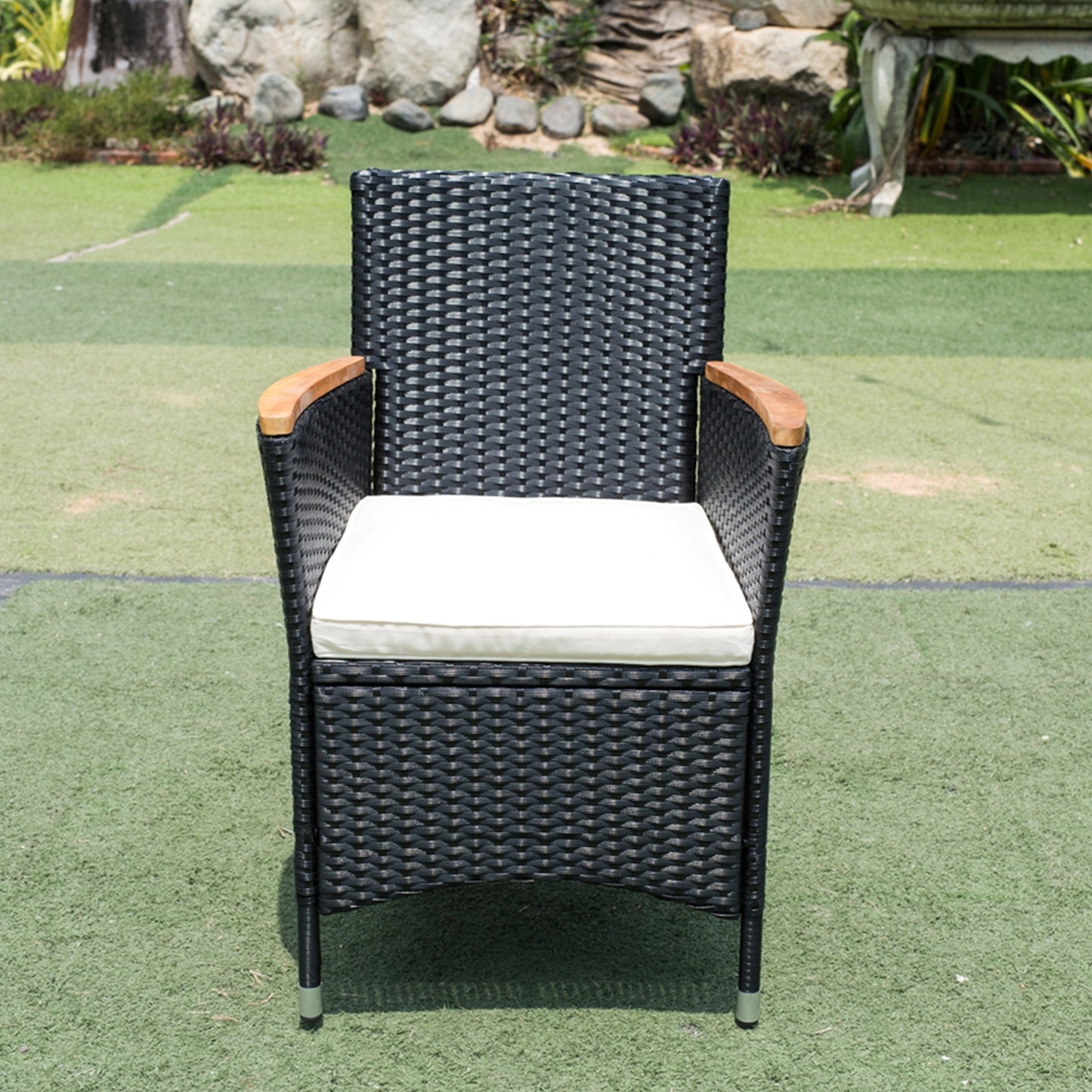 7 piece Outdoor Patio Wicker Dining Set