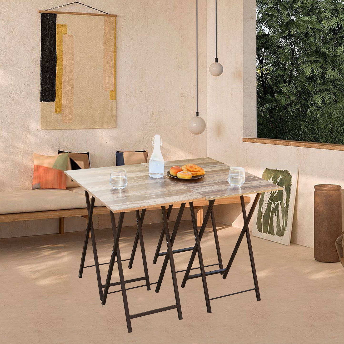 Folding TV Trays Set of 4