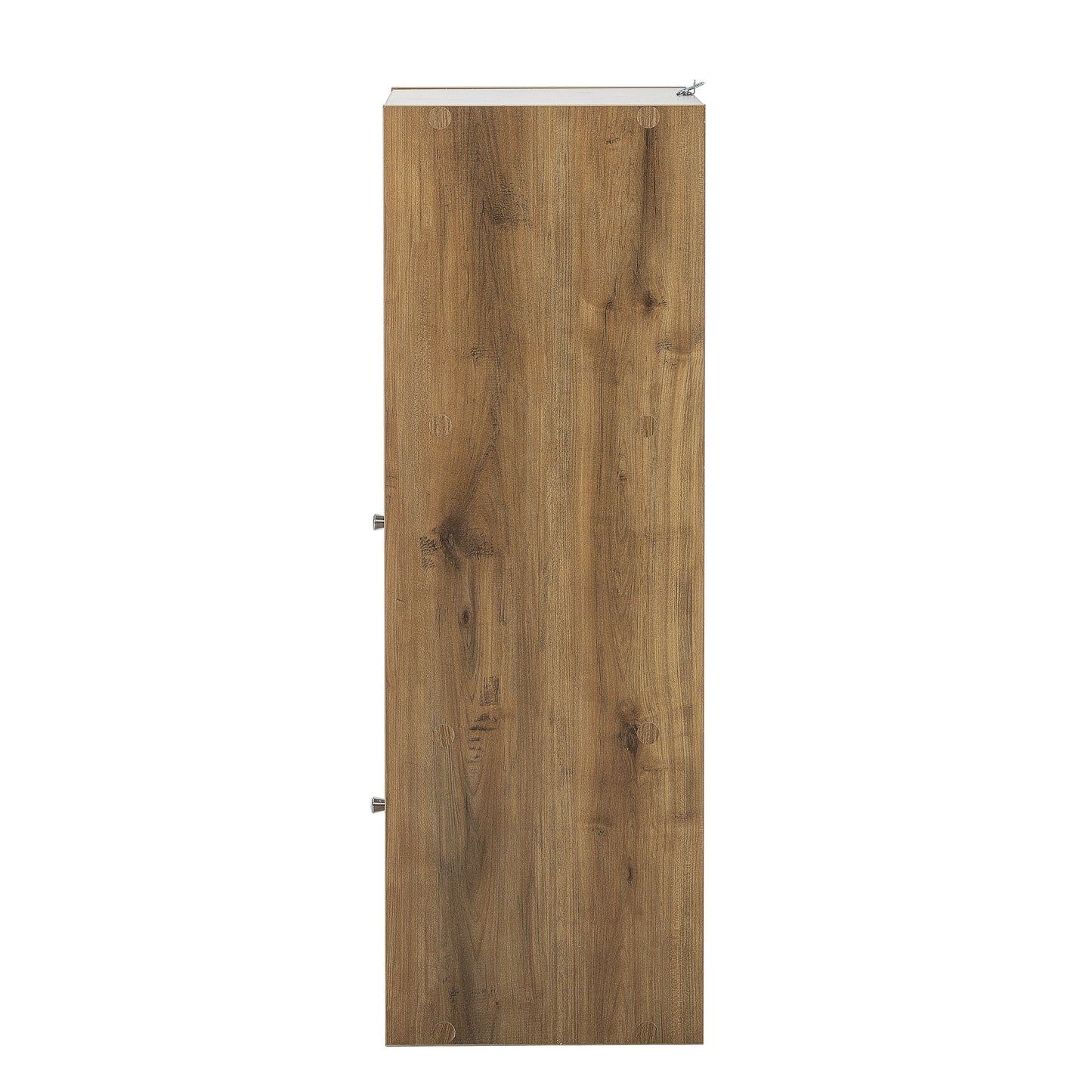 Storage Cabinet with Rattan Door Front Detail