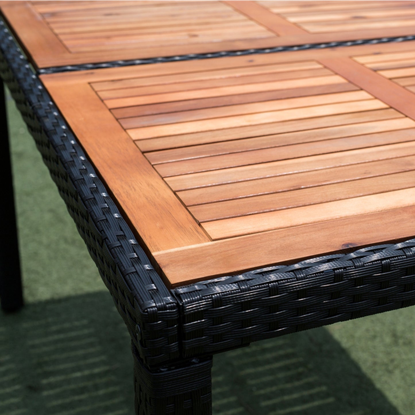 7 piece Outdoor Patio Wicker Dining Set