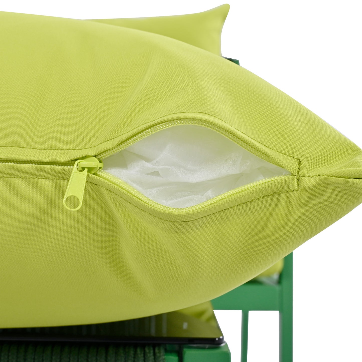 4-Piece Green Rope Patio Furniture Set