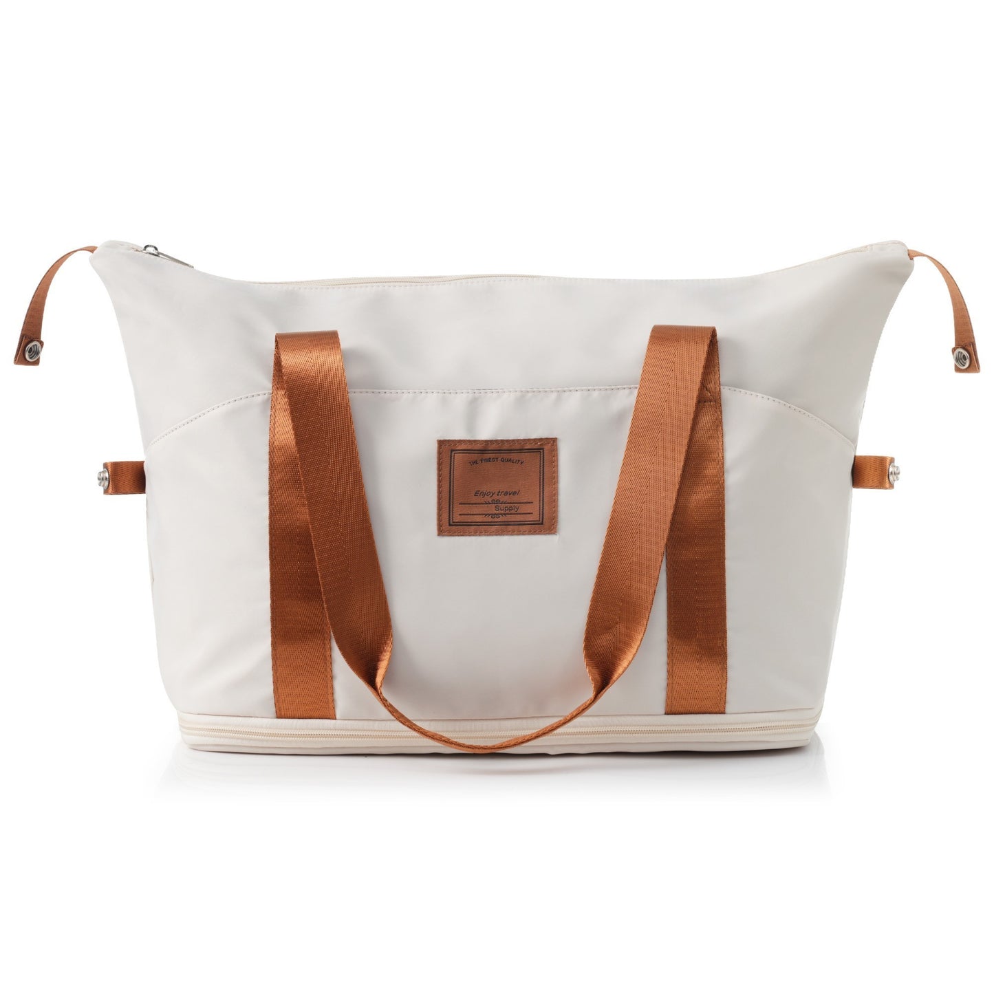 Luggage Set Off-white 4 Piece, Expandable with Travel Bag