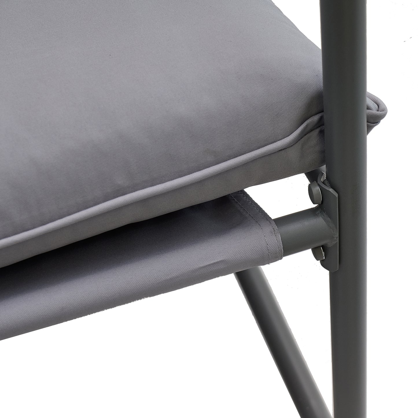 4-Piece Outdoor Industrial-style Patio Furniture Sets