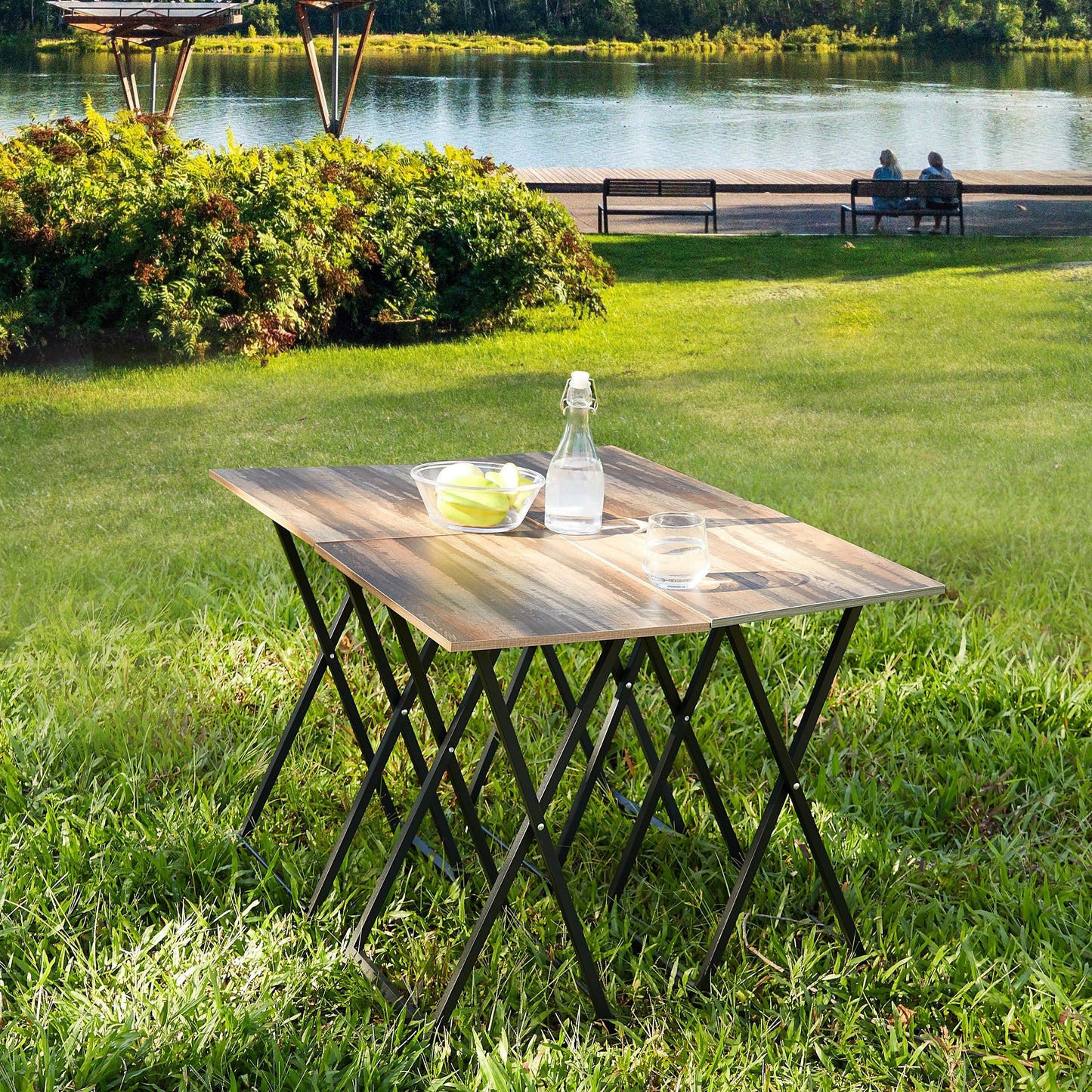 Folding TV Trays Set of 4