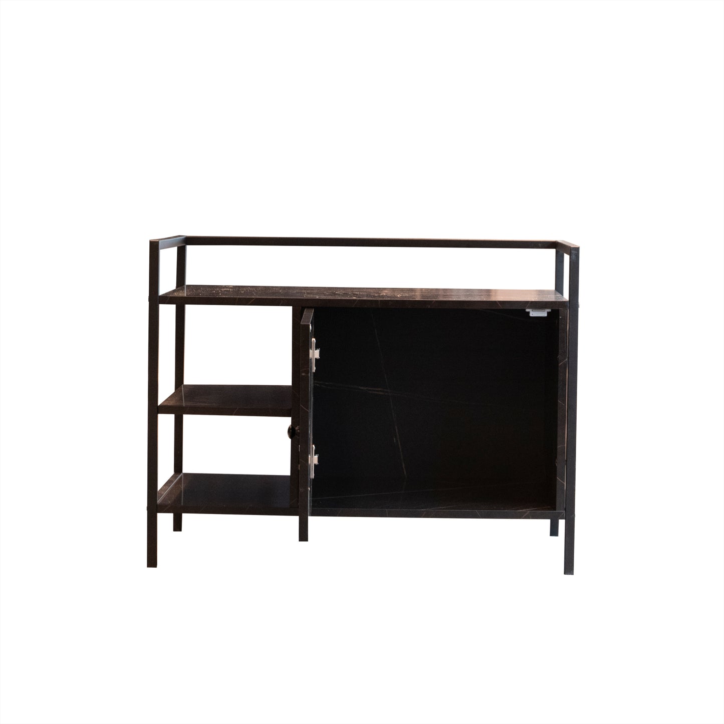 Cat Litter Box Cabinet Black