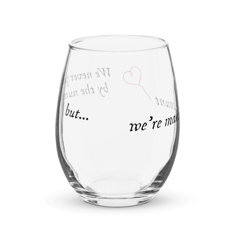 The One Stemless Glass