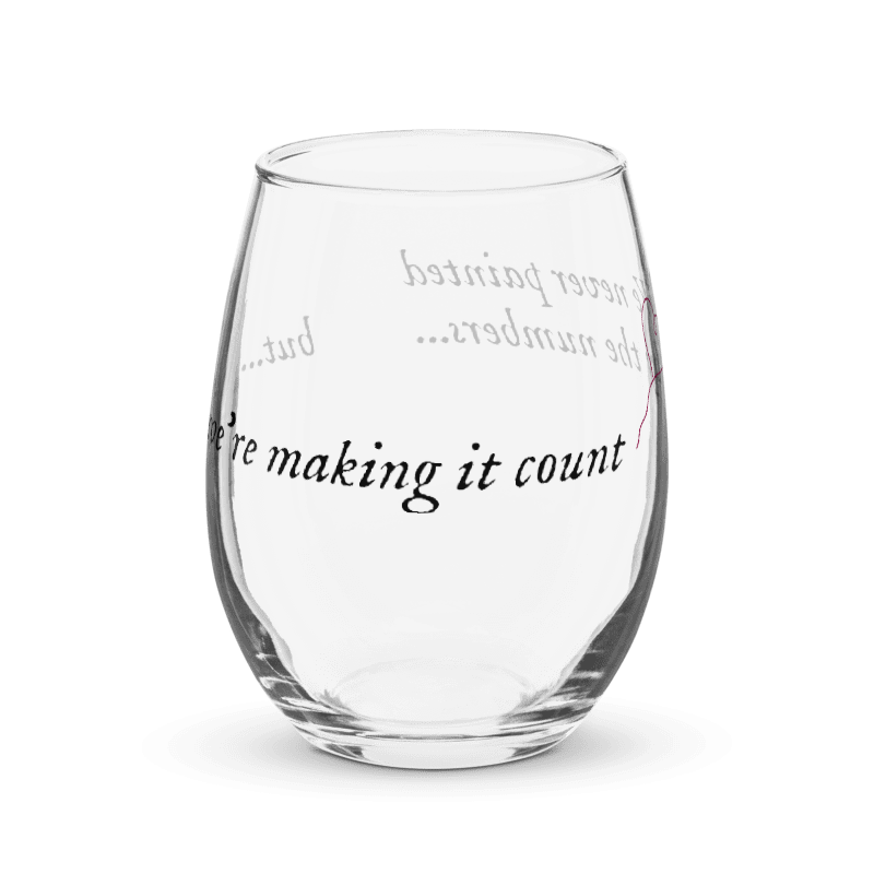 The One Stemless Glass