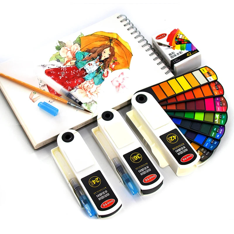 Watercolor Paint Set