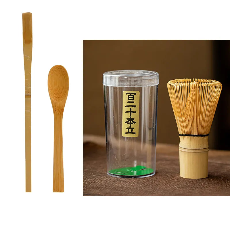 Traditional Bamboo Matcha Set