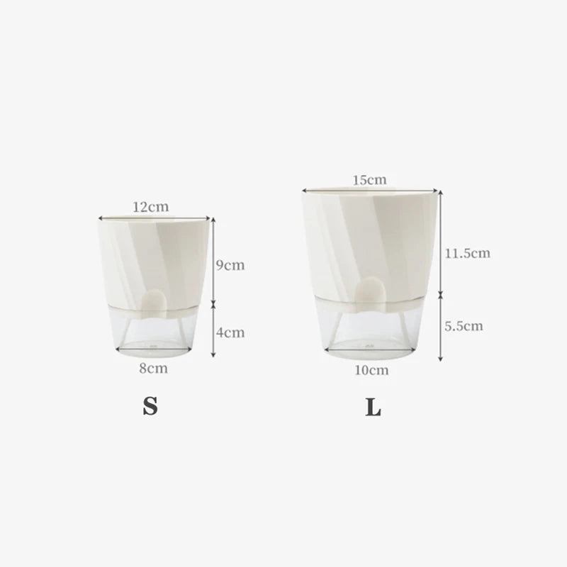 Hydroponic Automatic Water-Absorbing Planter