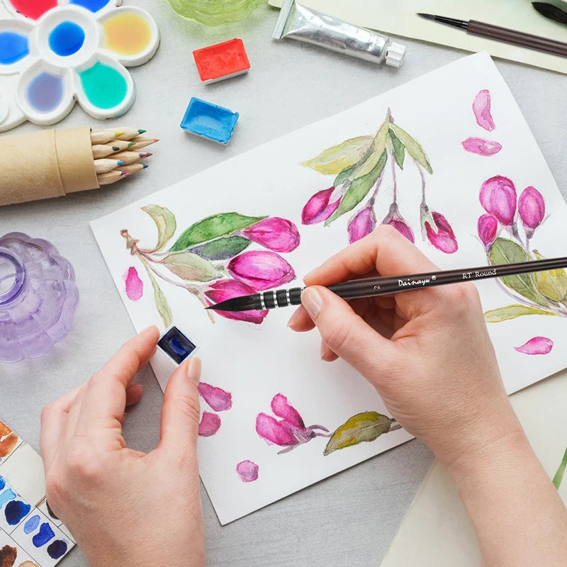 Watercolor Painting Brush Set