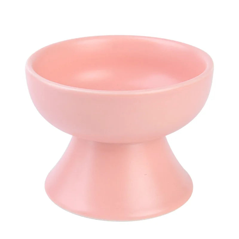 Raised Foot Ceramic Pet Bowl