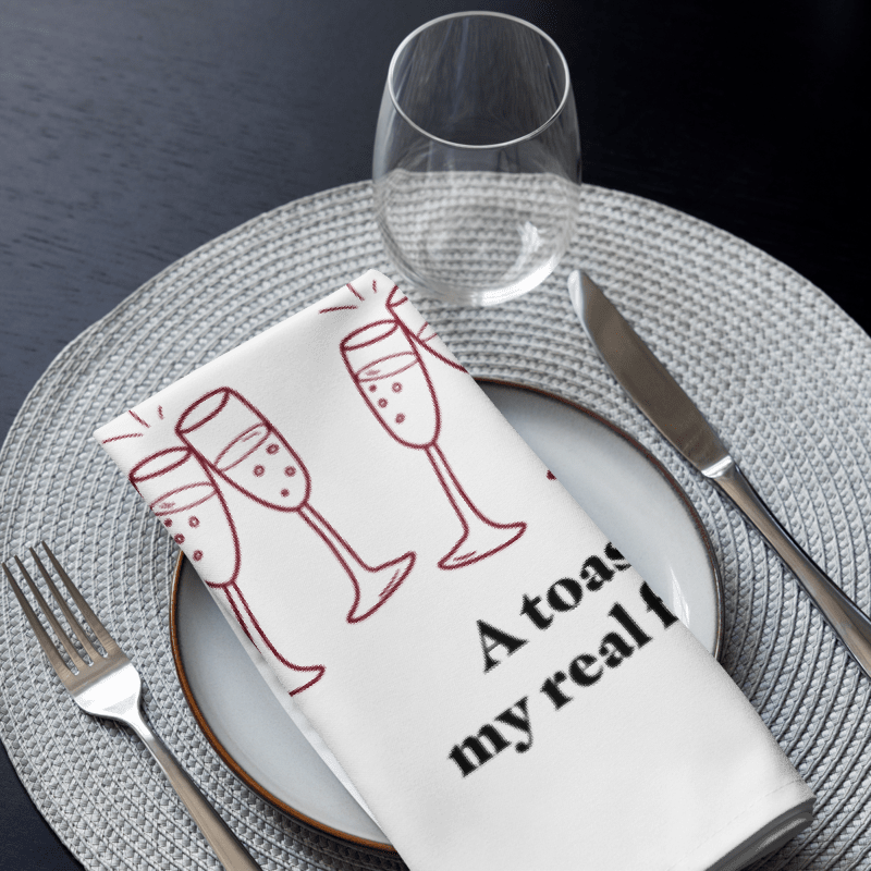 Talk to Your Friends Napkins