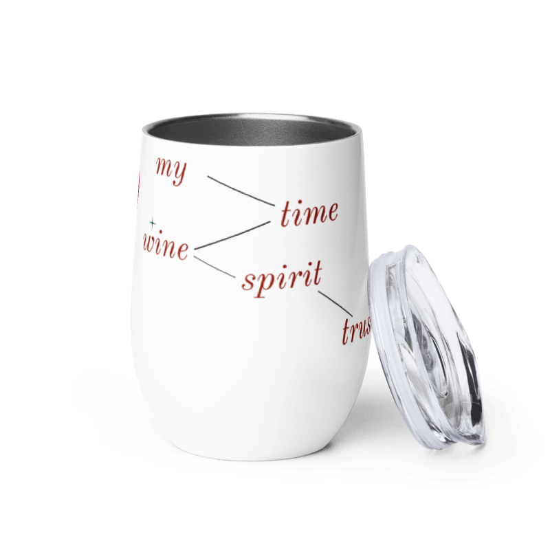 Broken Hearts Wine Tumbler