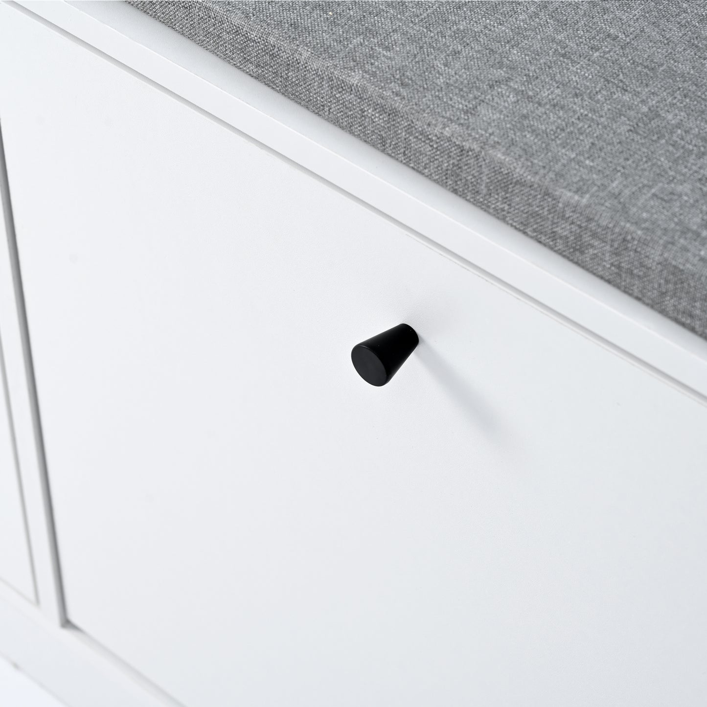 5-in-1 Entryway Bench with Coat Rack and Hooks