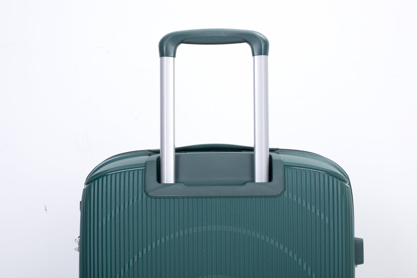 Green Expandable Hardshell 3-Piece Suitcase Set