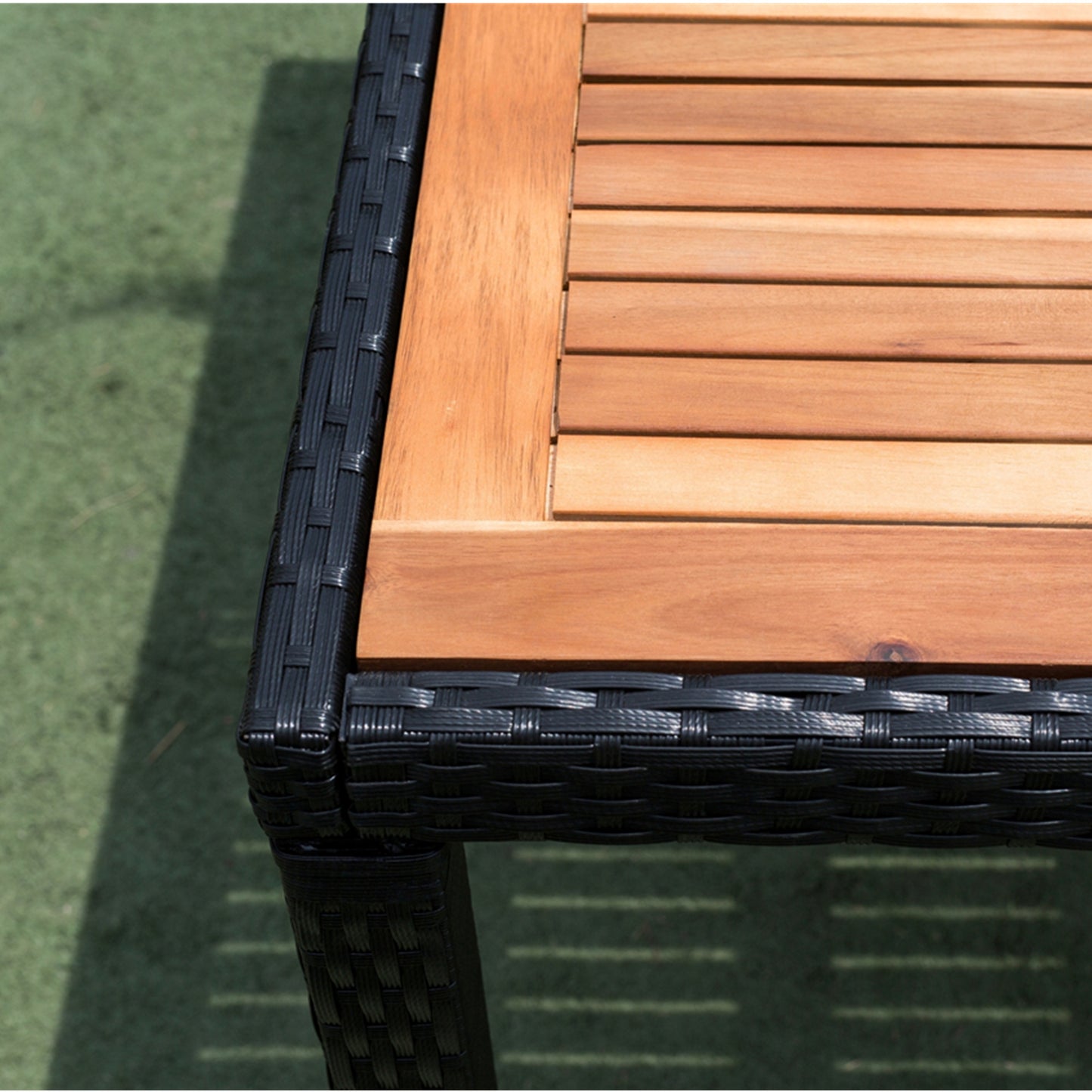 7 piece Outdoor Patio Wicker Dining Set