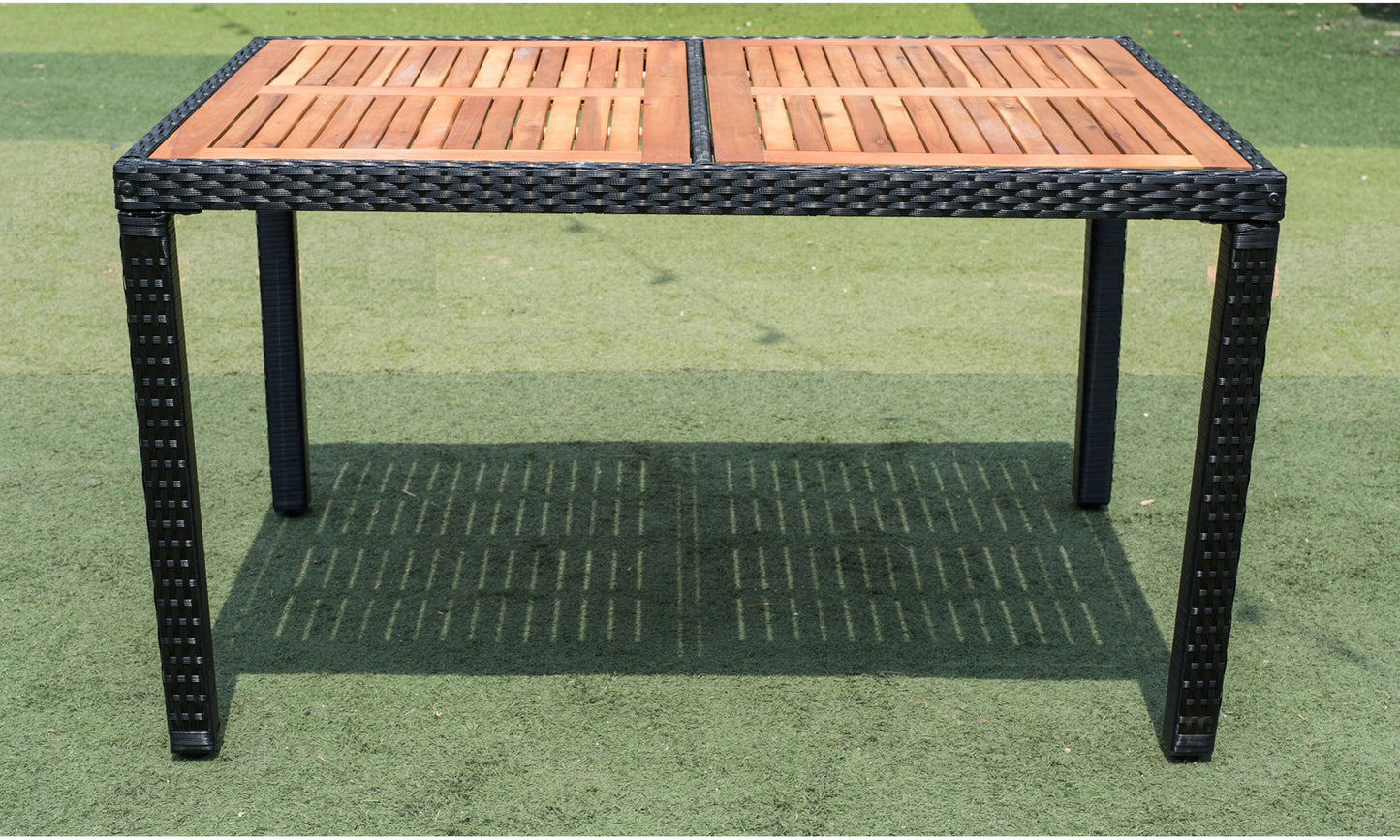 7 piece Outdoor Patio Wicker Dining Set