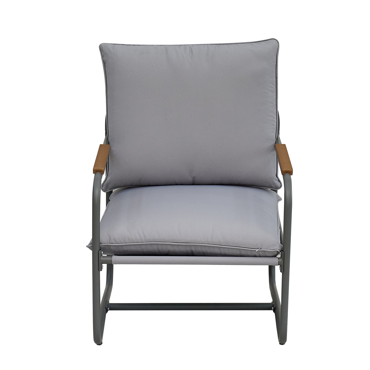 4-Piece Outdoor Industrial-style Patio Furniture Sets