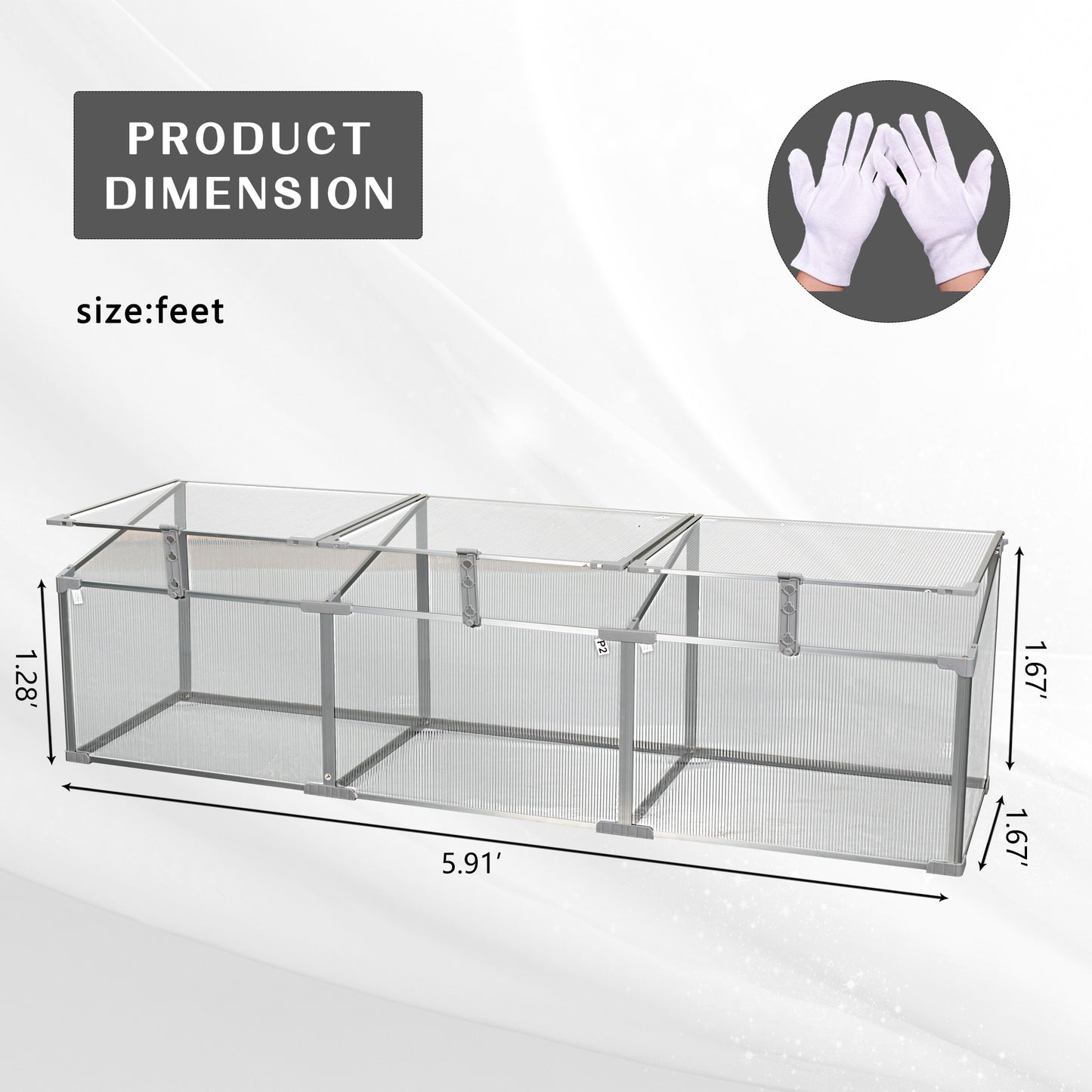 Portable Greenhouse for Small Outdoor Spaces