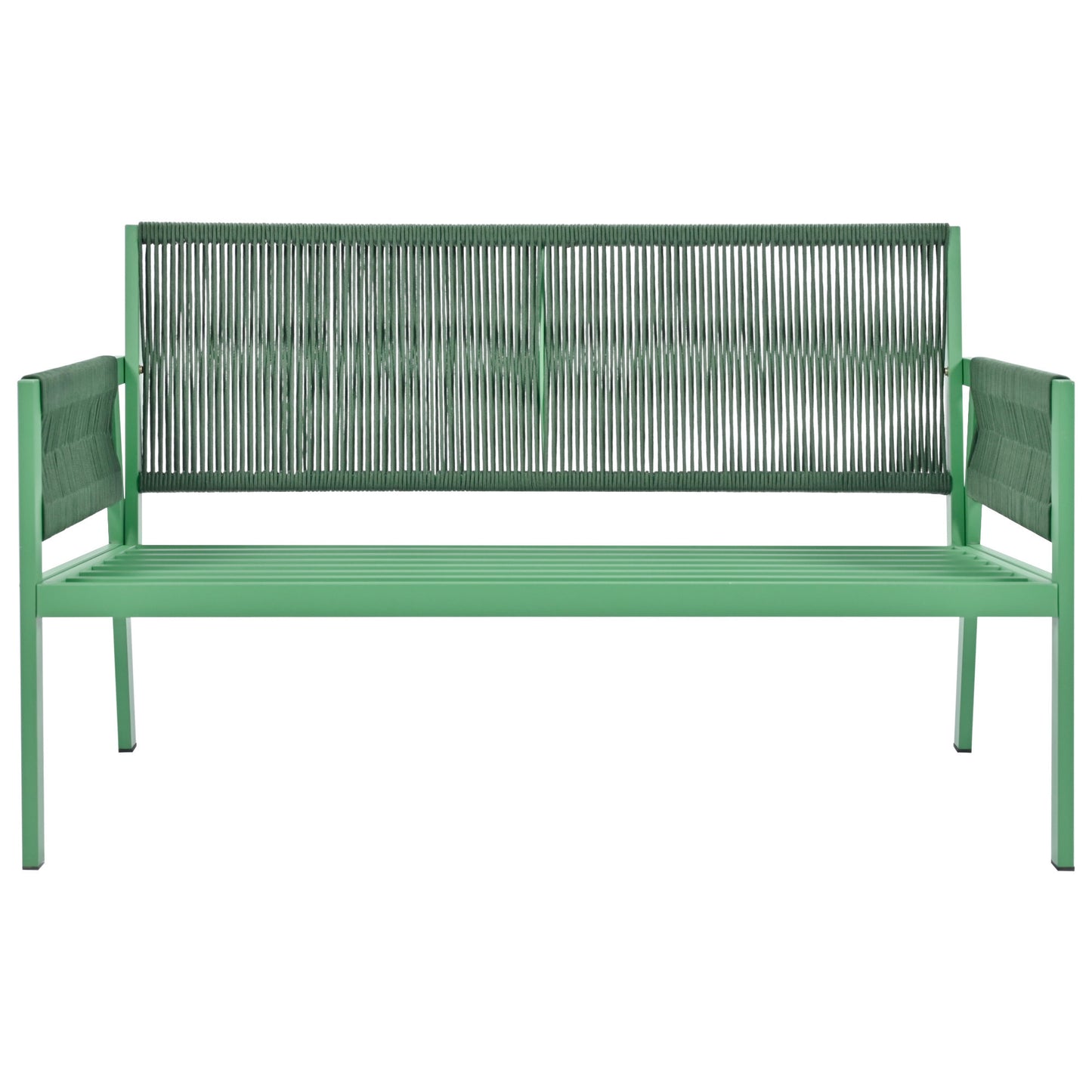 4-Piece Green Rope Patio Furniture Set