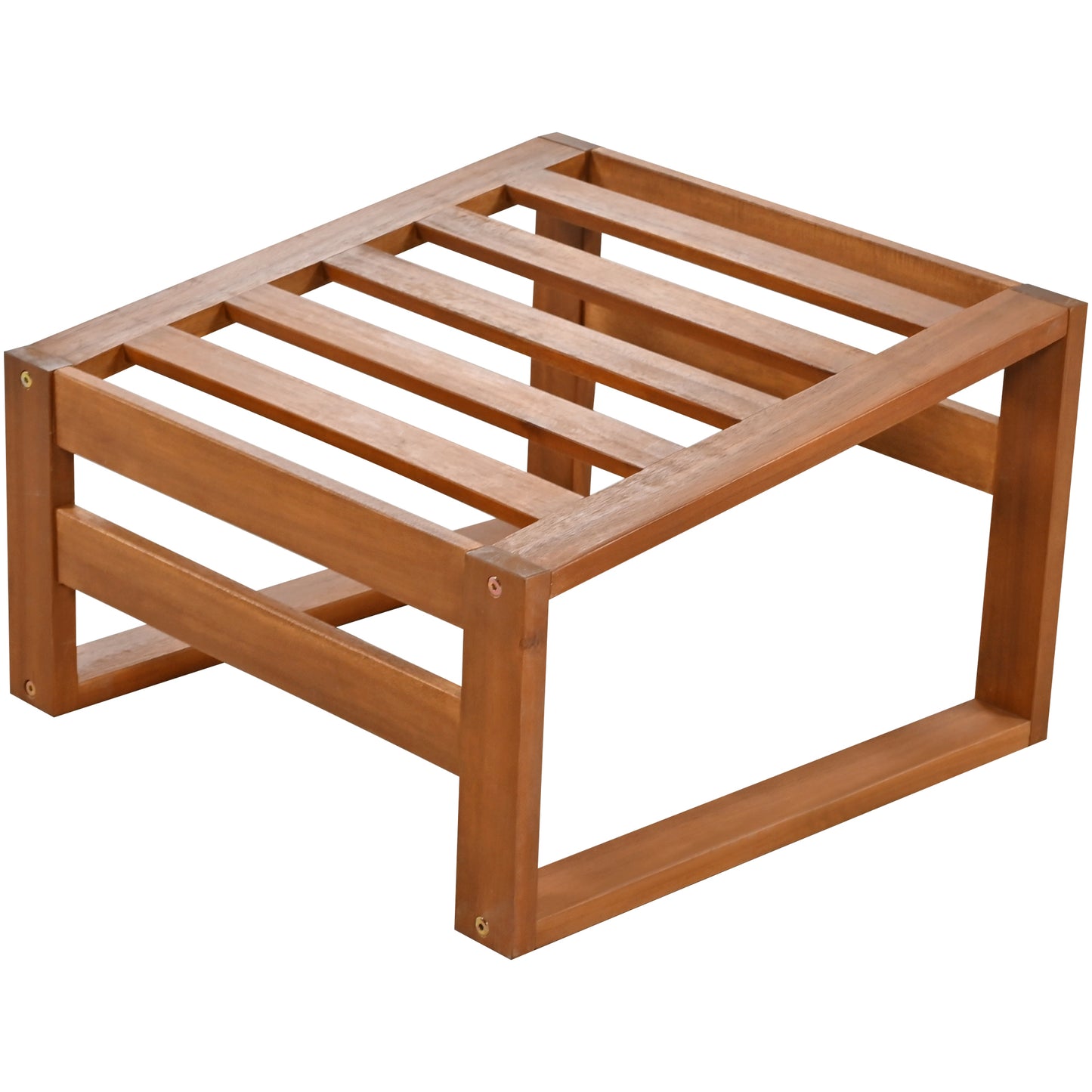 6-Piece Outdoor Wood Conversation Set