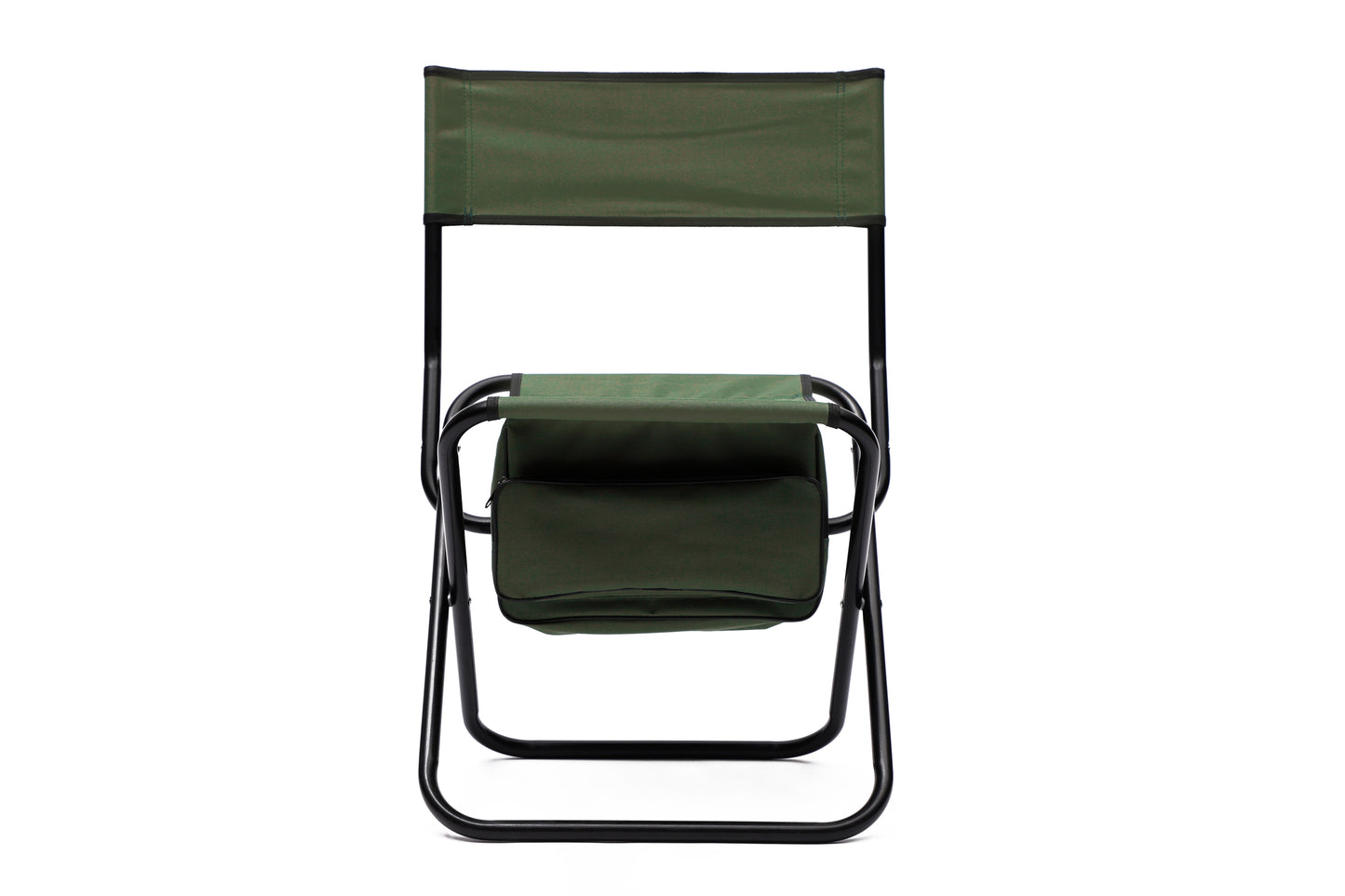 2-piece Folding Outdoor Camping Chair Set with Storage Bag