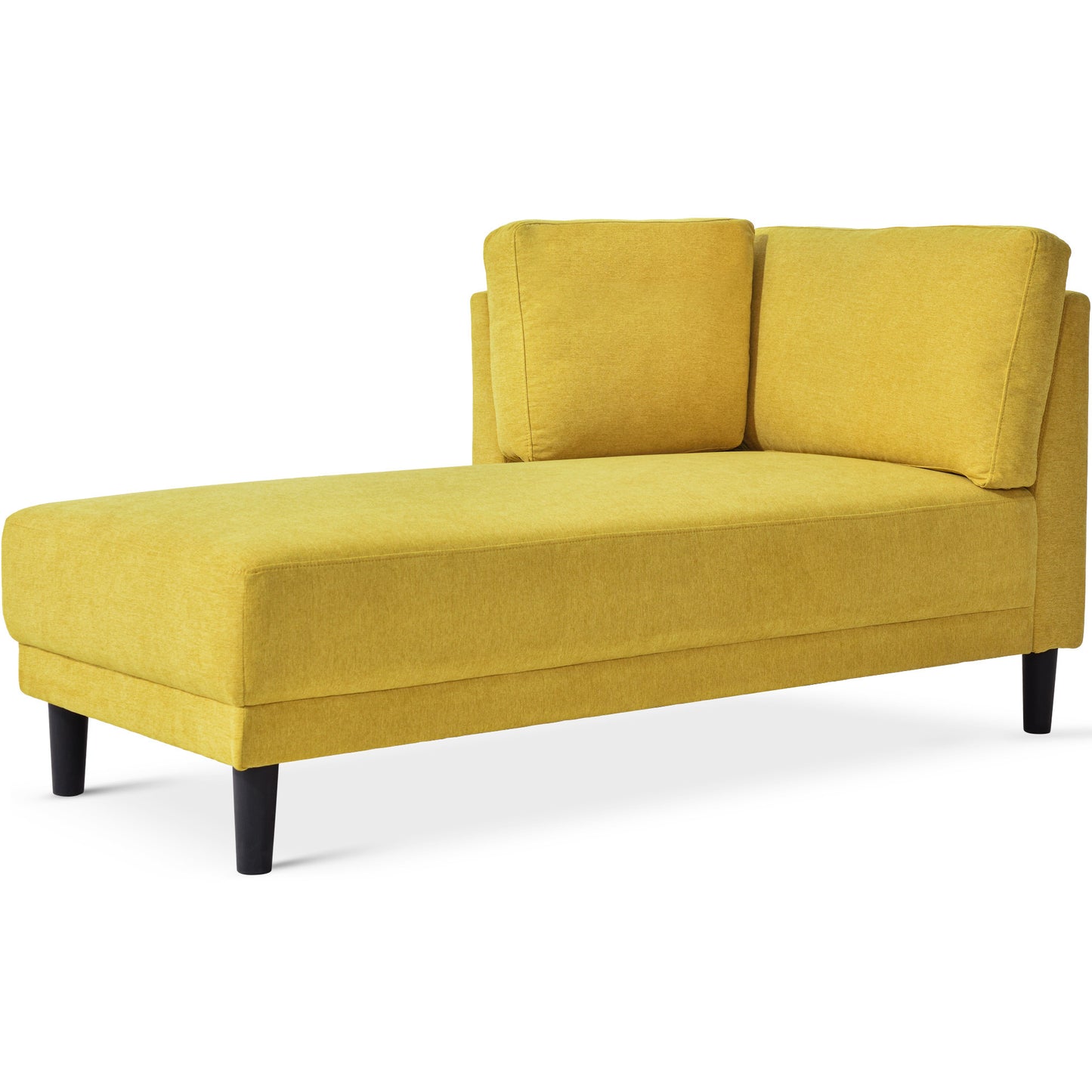 Contemporary Fabric Chaise Lounge