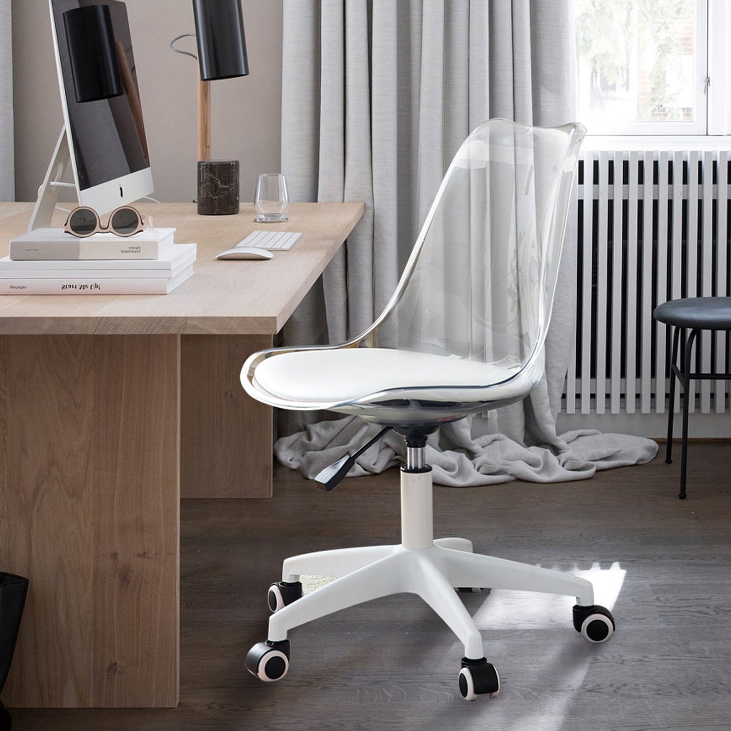 Modern Home Office Desk Chair, Adjustable