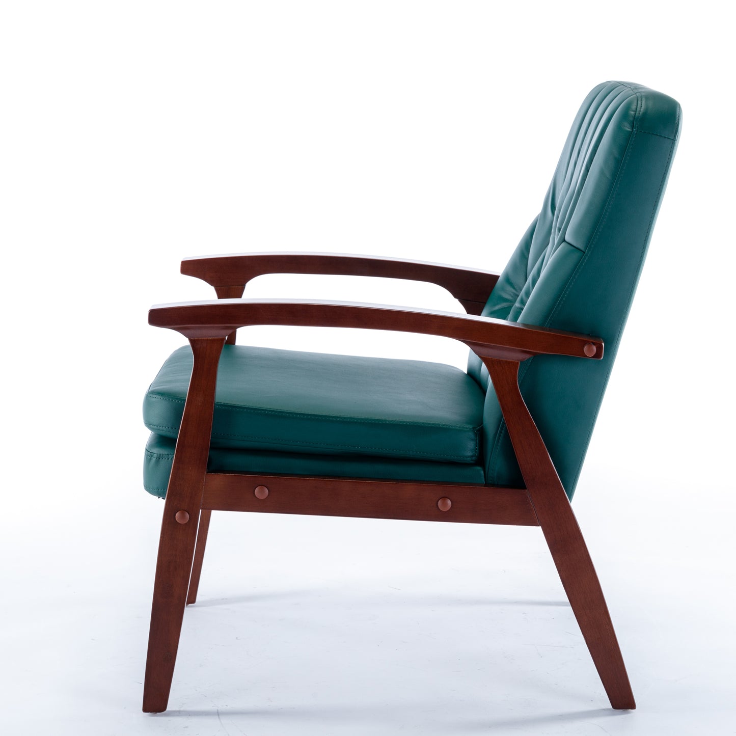 Green Mid Century Modern Armchair