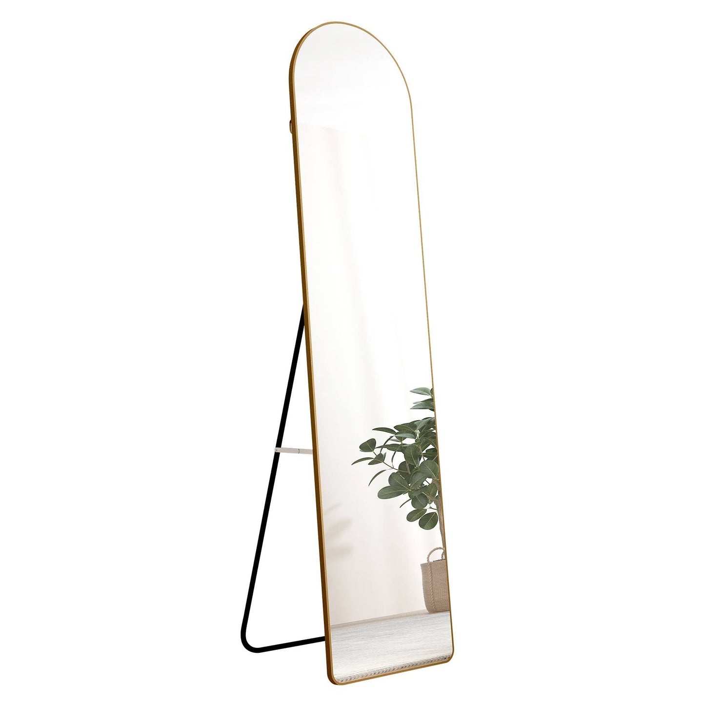 Arched Full-Length Wall Mirror