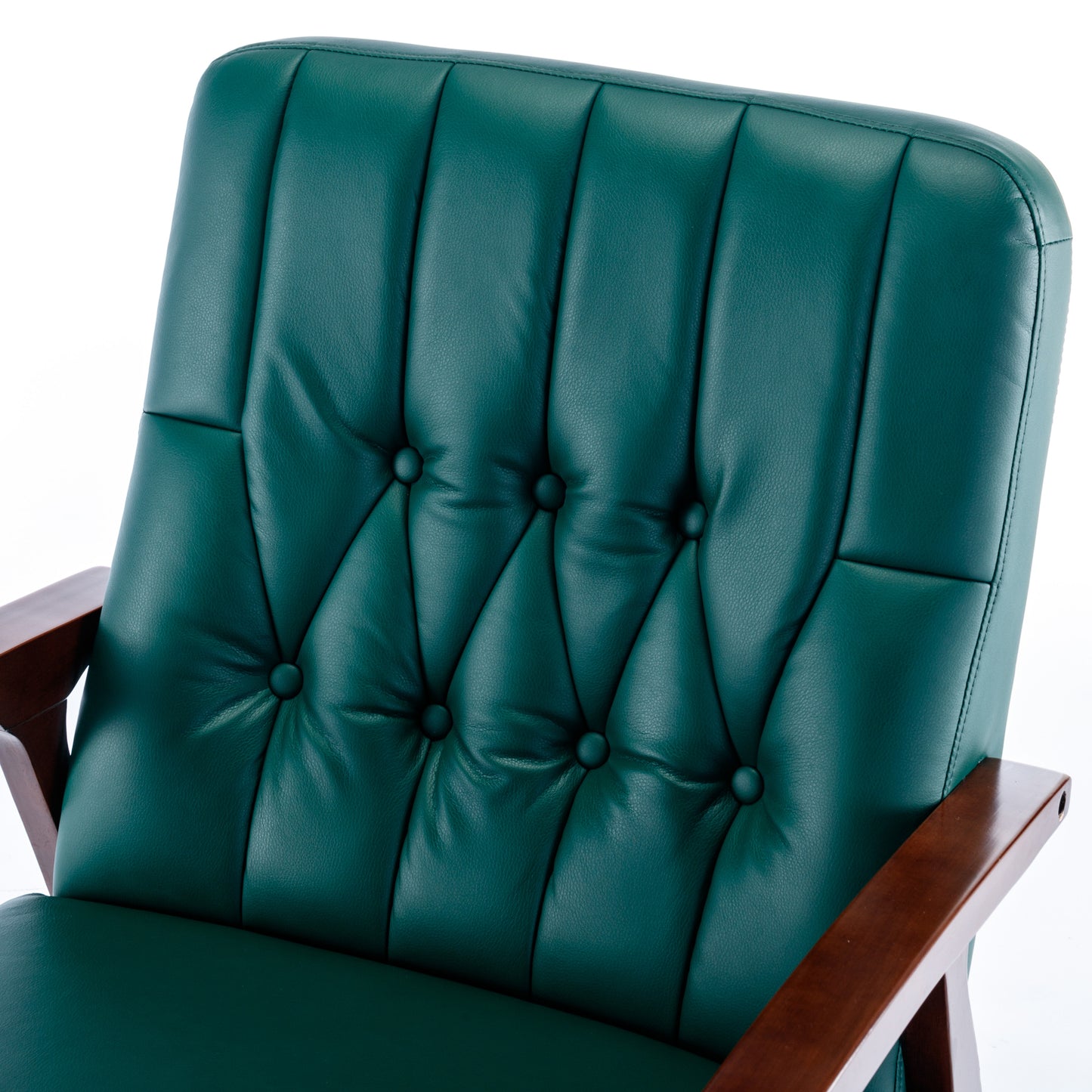 Green Mid Century Modern Armchair