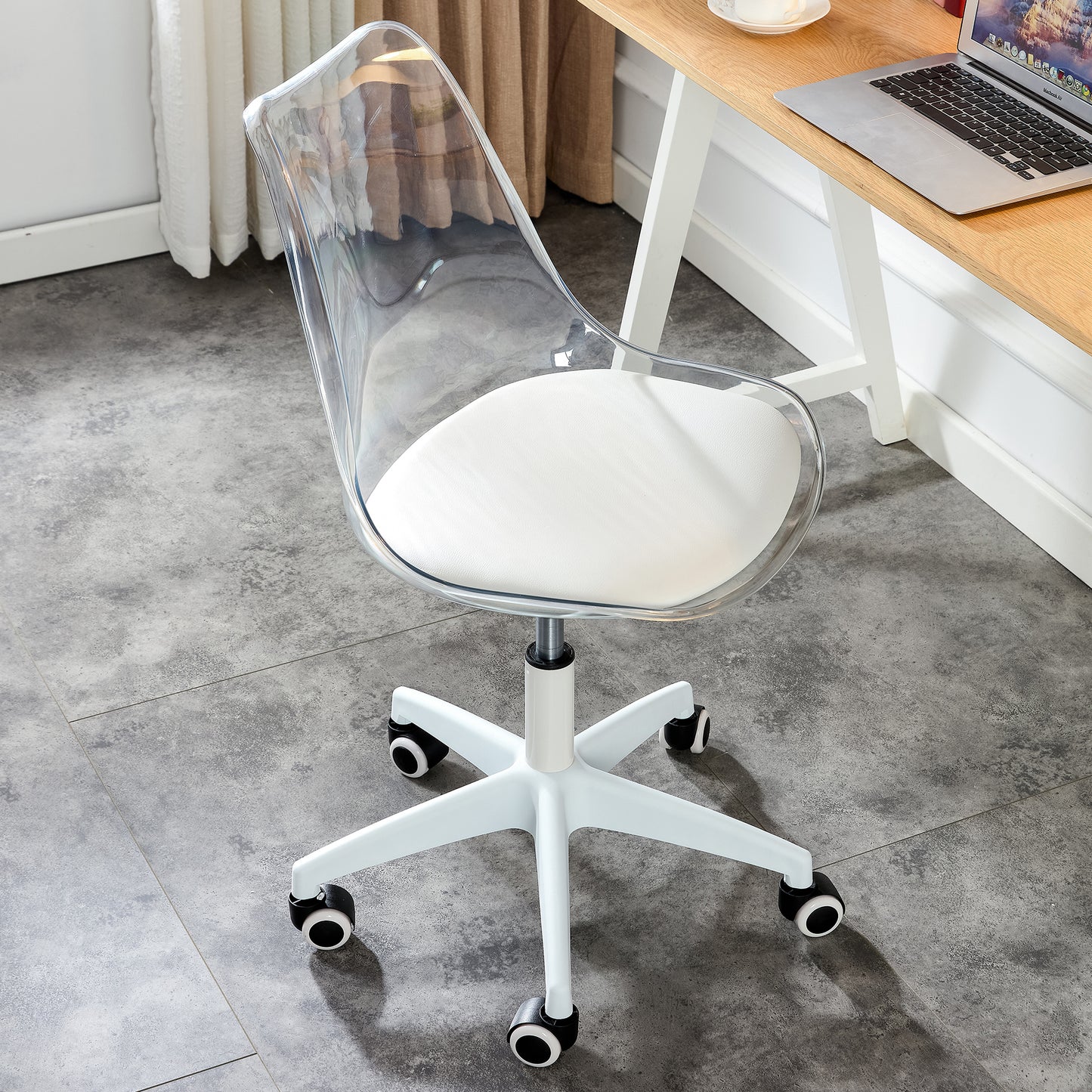 Modern Home Office Desk Chair, Adjustable