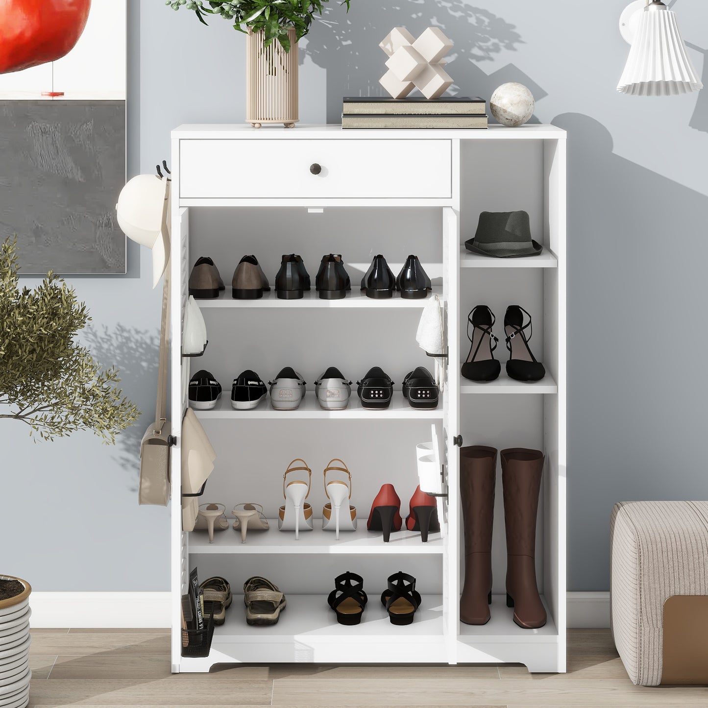 Freestanding Shoe Rack Organizer