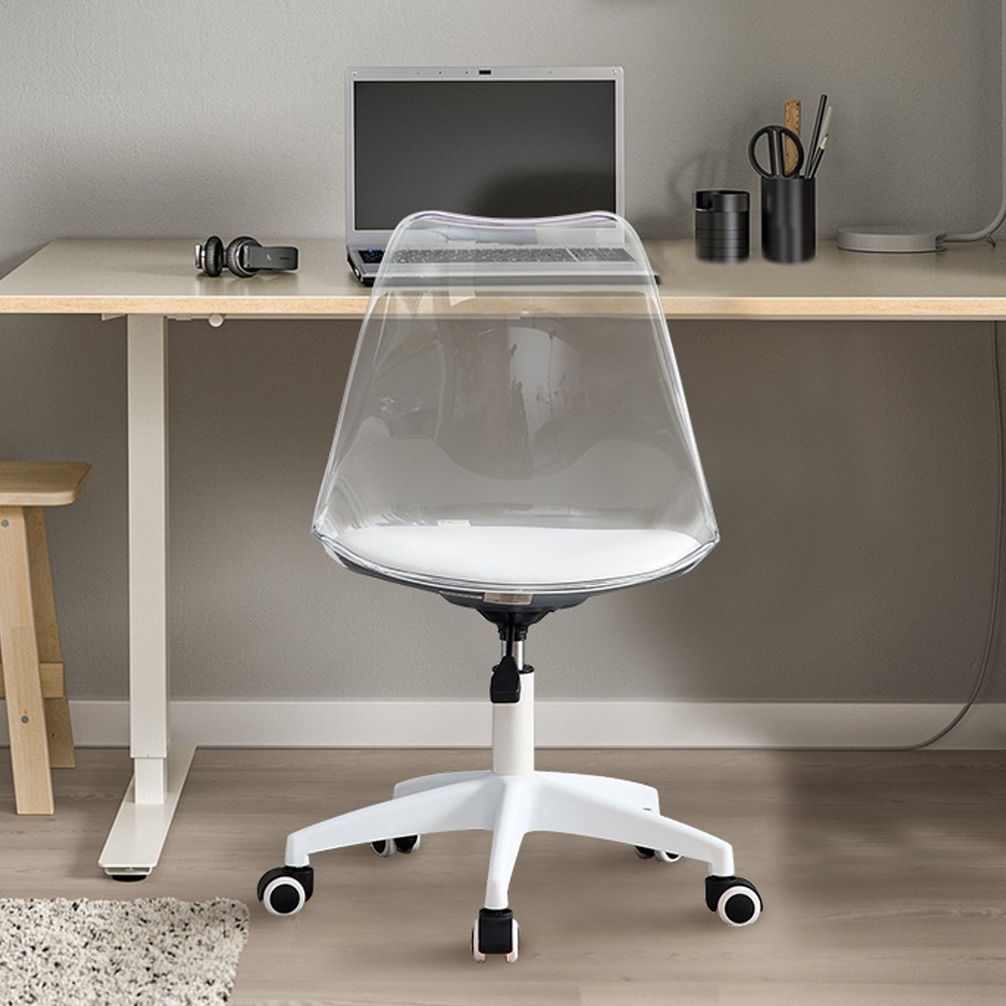 Modern Home Office Desk Chair, Adjustable