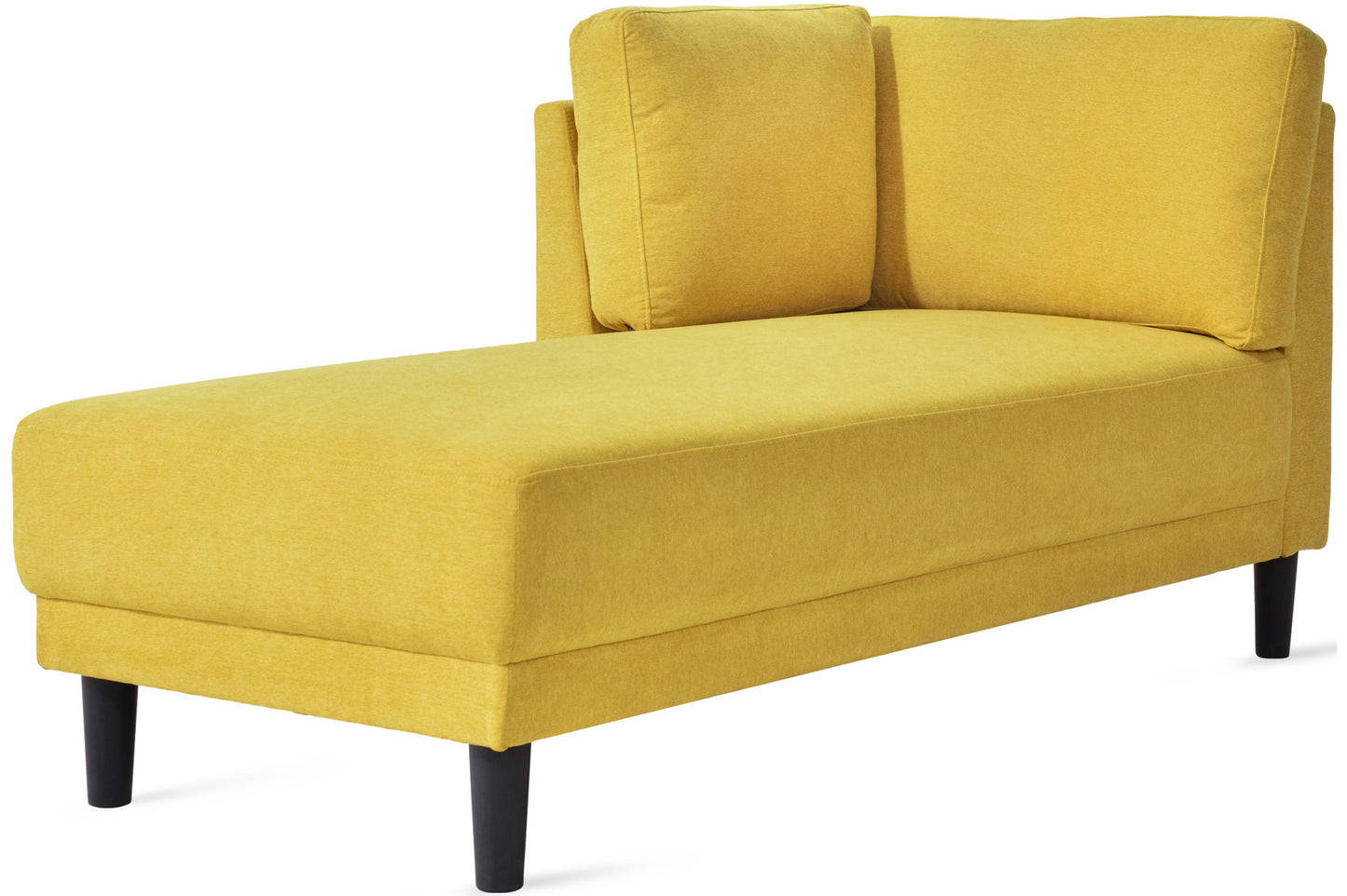 Contemporary Fabric Chaise Lounge