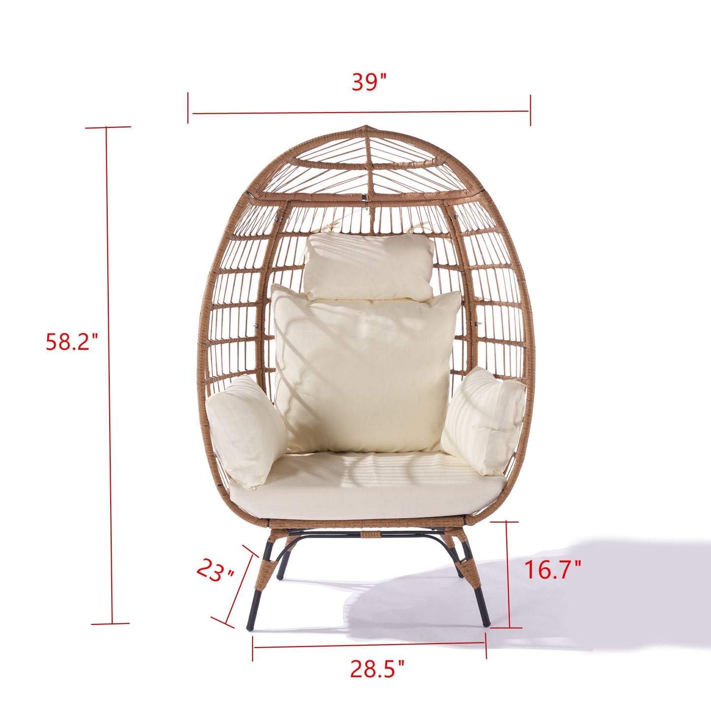 Wicker Egg Chair Indoor/Outdoor