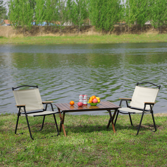 3-piece Folding Outdoor Furniture Set