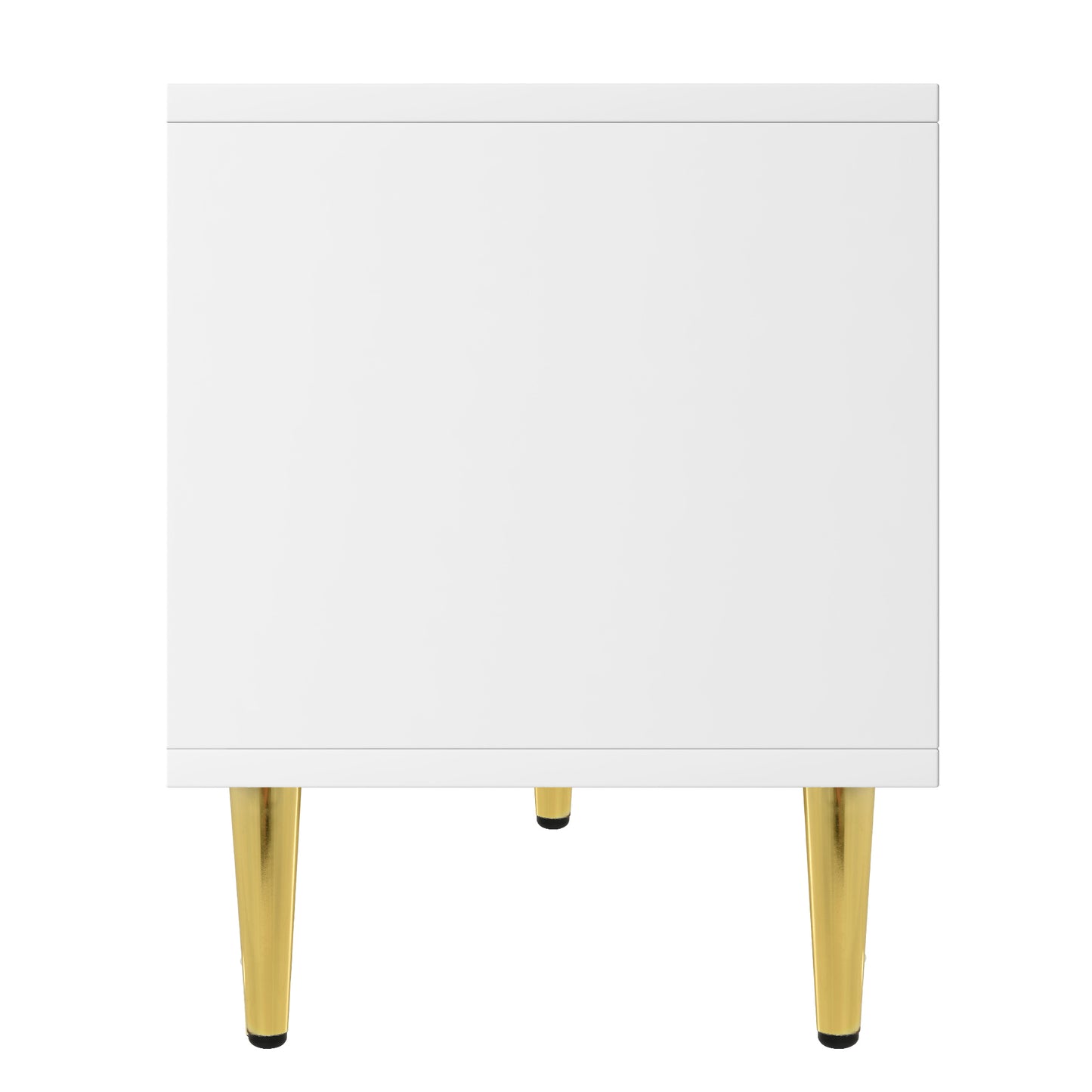 Modern TV Stand with 5 Champagne Legs