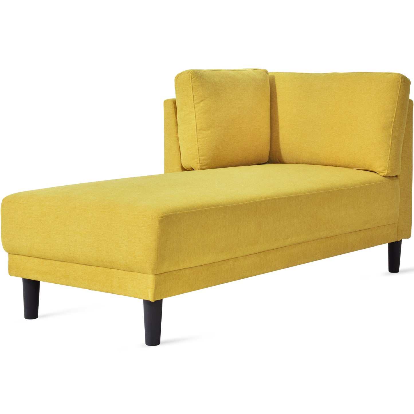 Contemporary Fabric Chaise Lounge