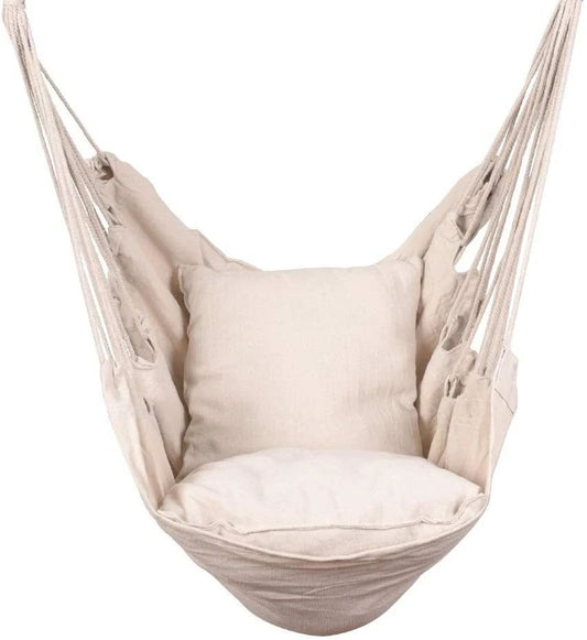 Padded Hanging Hammock Chair with Carrying Bag