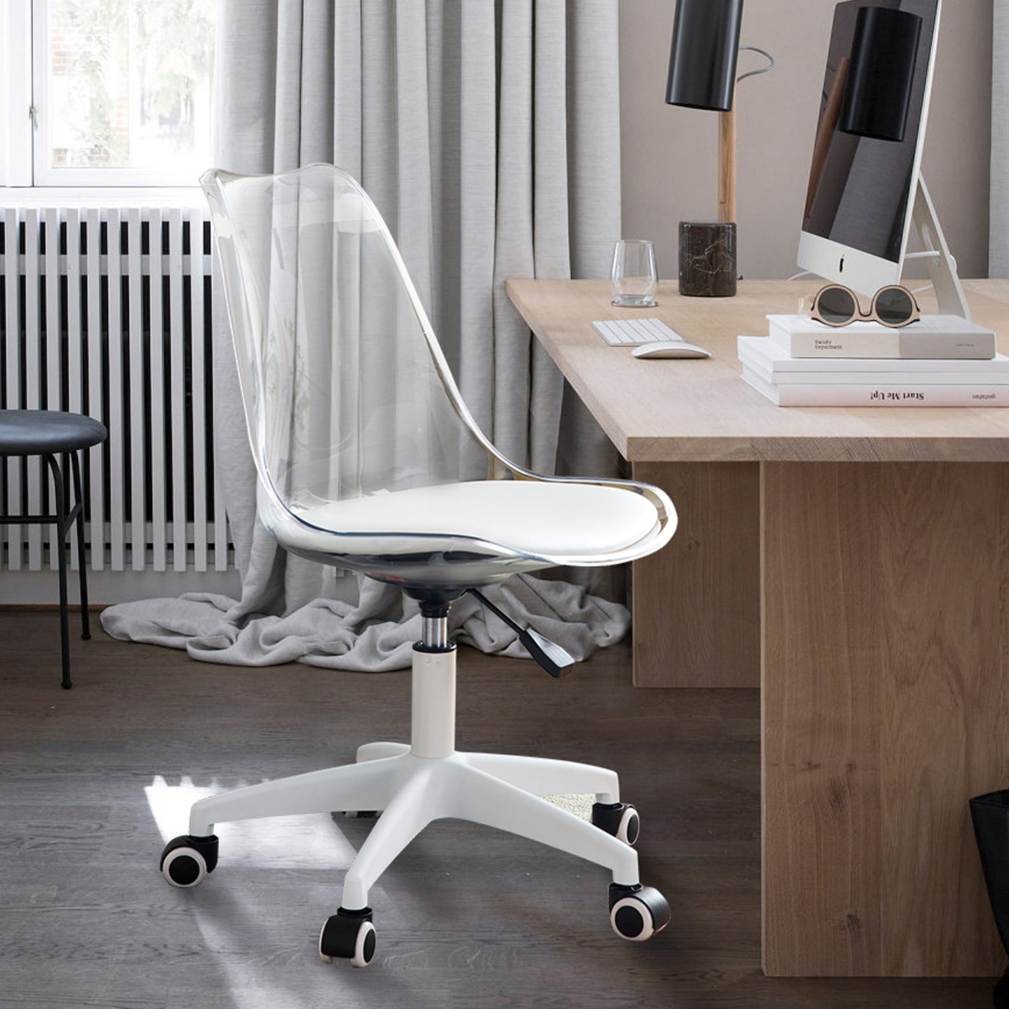 Modern Home Office Desk Chair, Adjustable